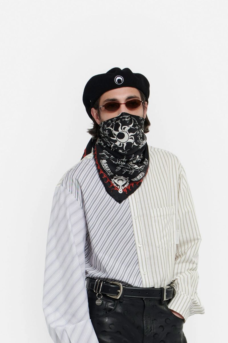 Geotic Printed Silk Carré