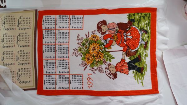 Calendar Torchons and Kitchen Tea Towels