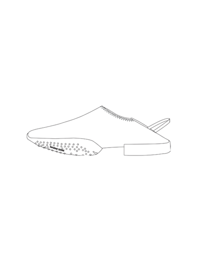 Flat Babouche With Rubber Outsole - Schema