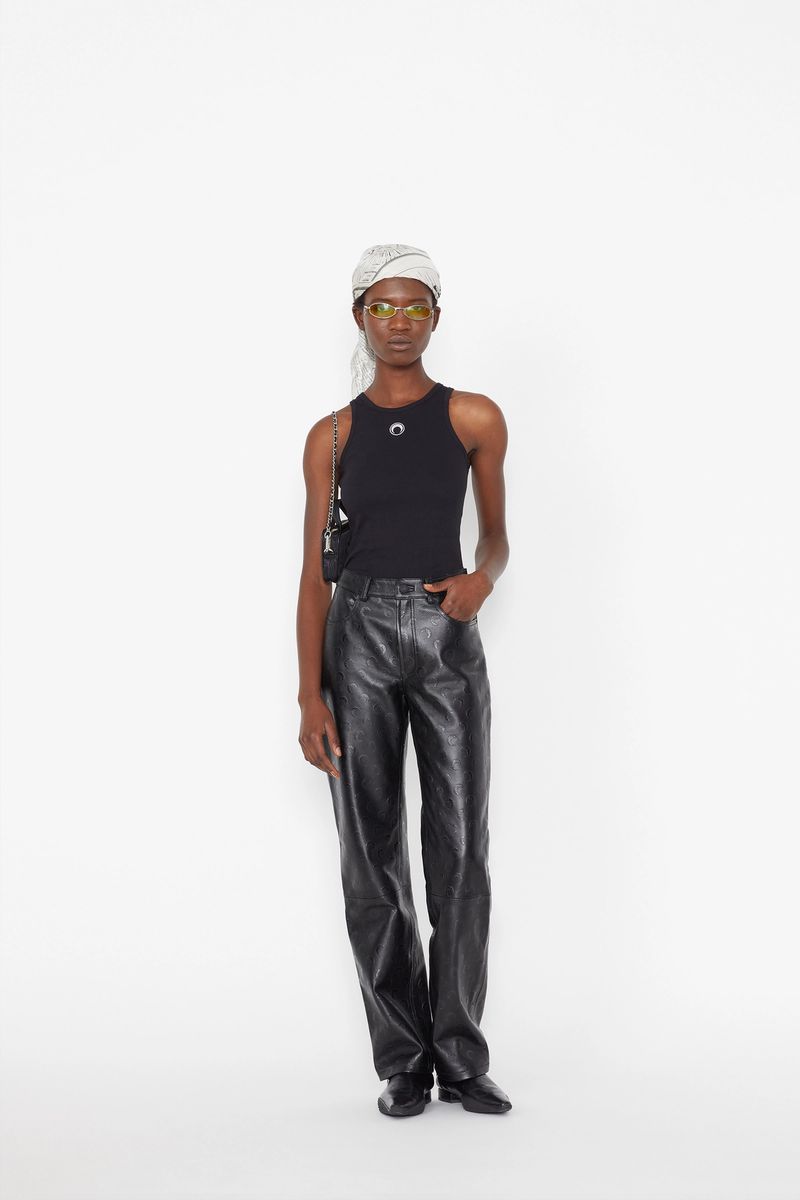 Organic-Cotton Ribbed Tank Top