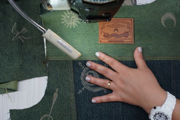 Cedar Green Tattoo Denim