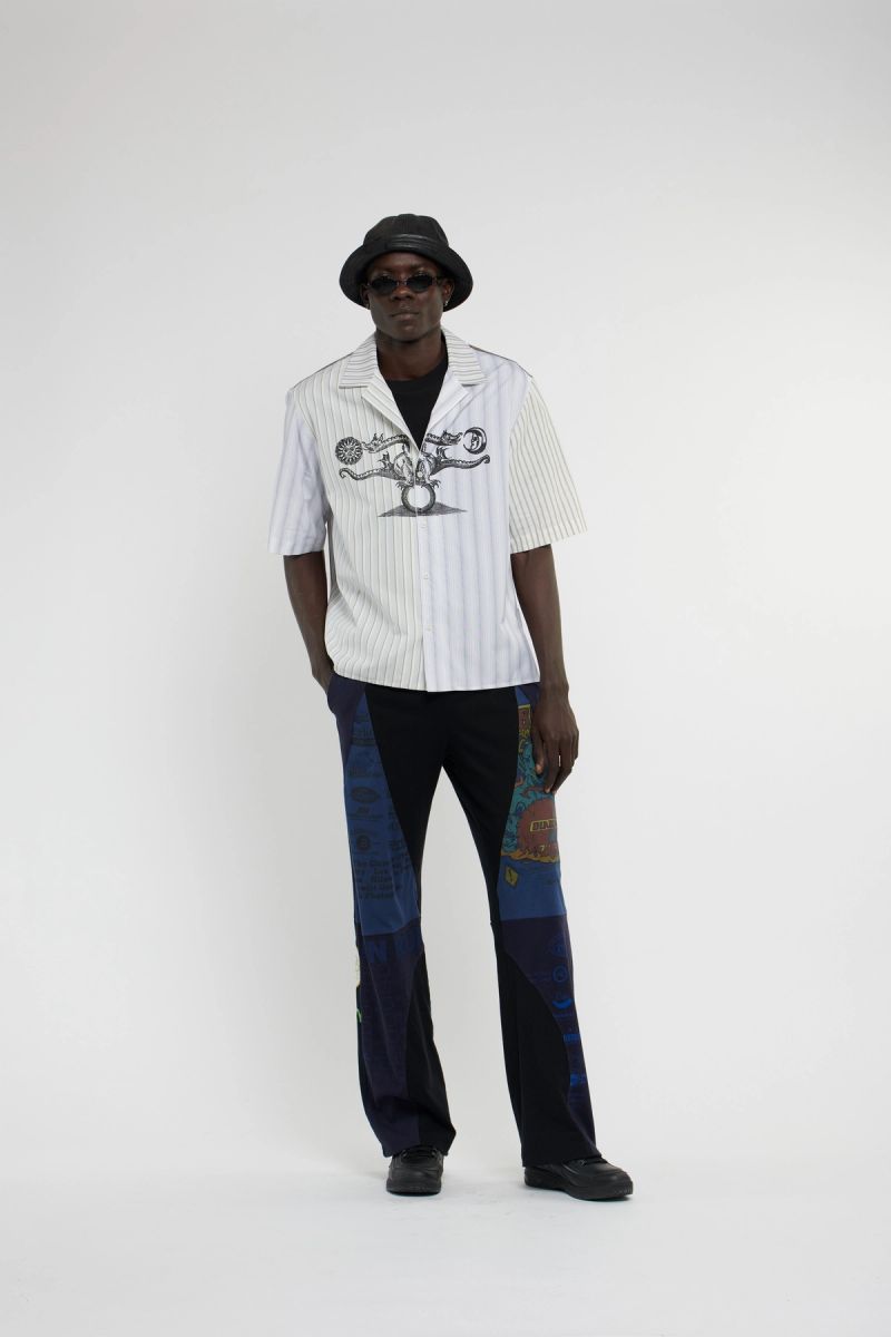 Unisex Household Linens Bowling Shirt