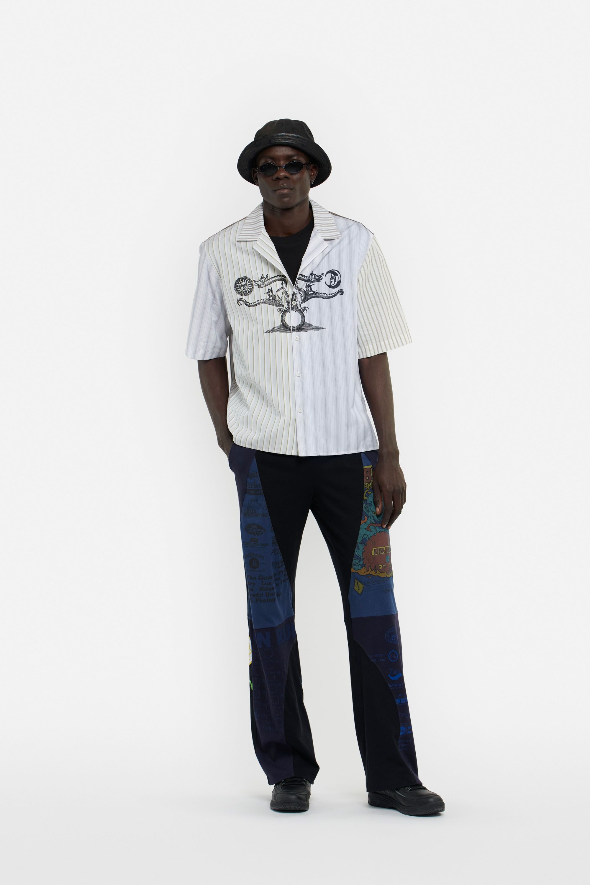 Graphic T-Shirts Track Pants • Marine Serre