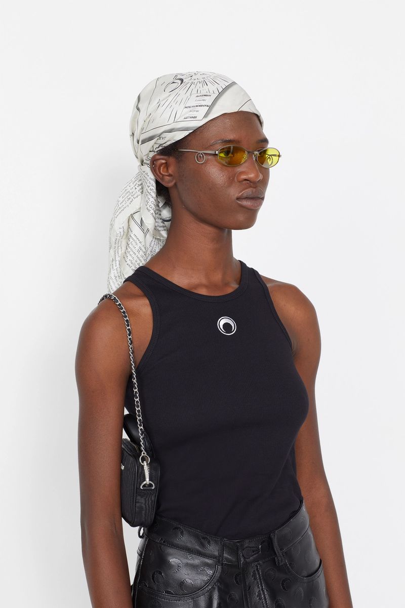 Organic-Cotton Ribbed Tank Top