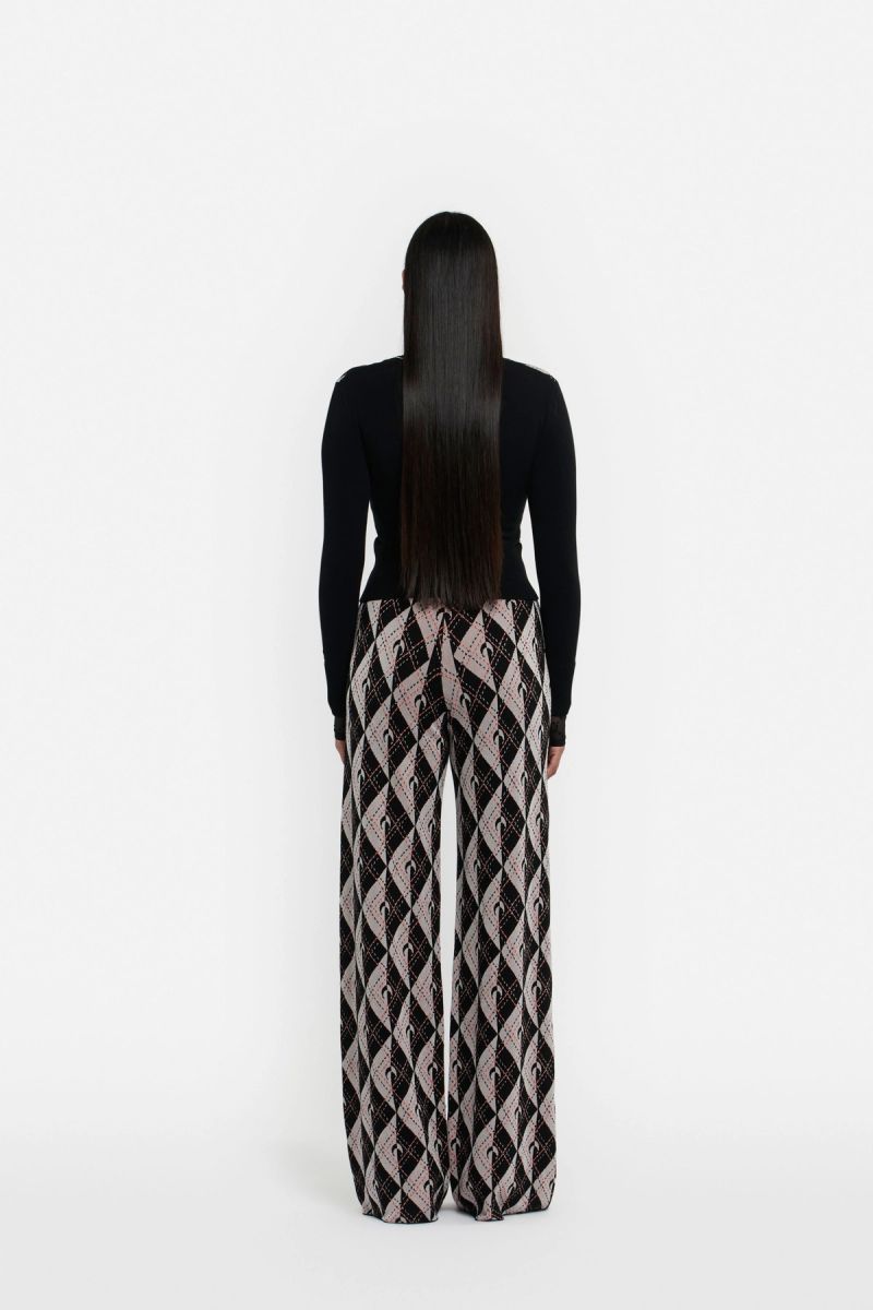 Royal Moon Carreaux Cardigan