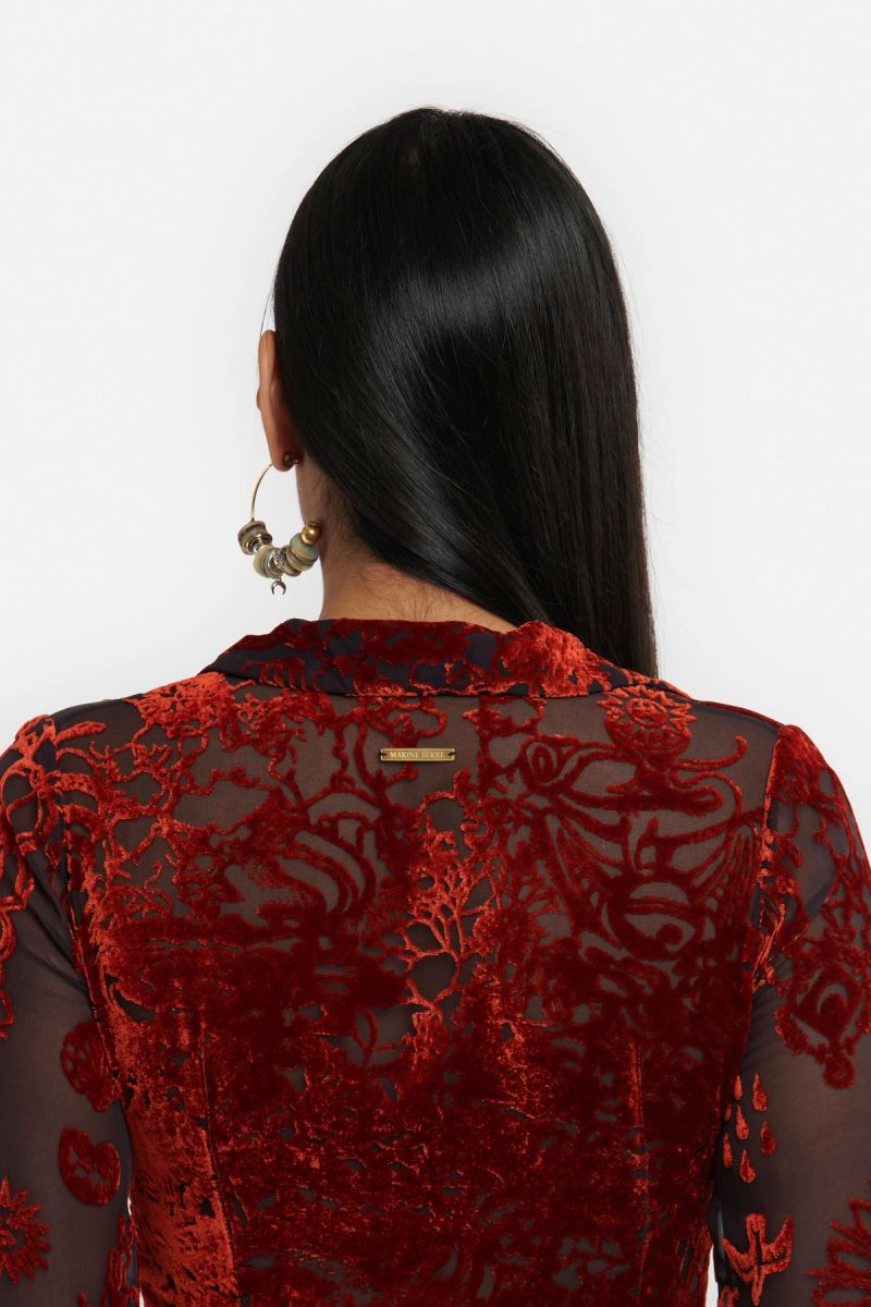 Geotic Devore Blouse
