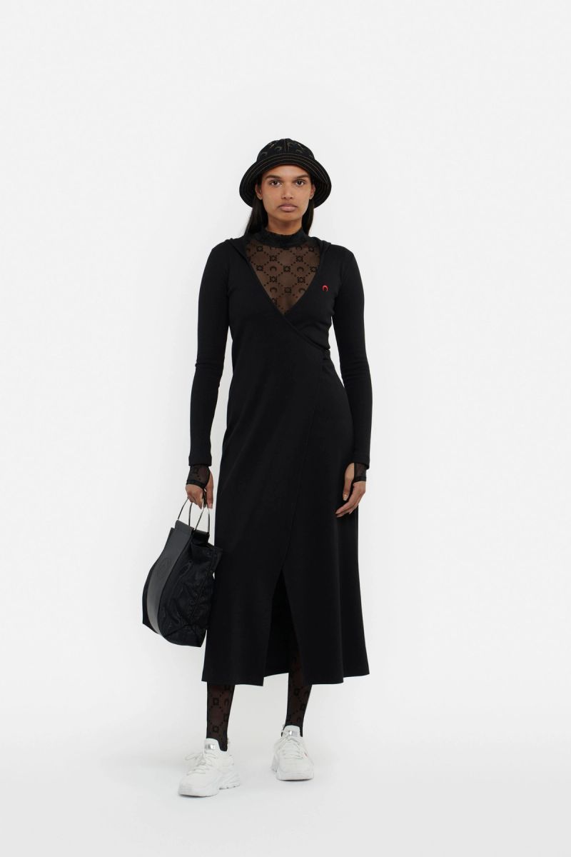 Cache-Cœur Hoodie Dress