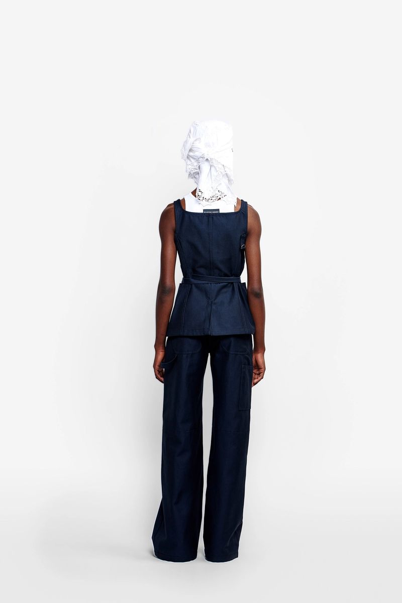 Household Linens Hybrid Scarf-Cap