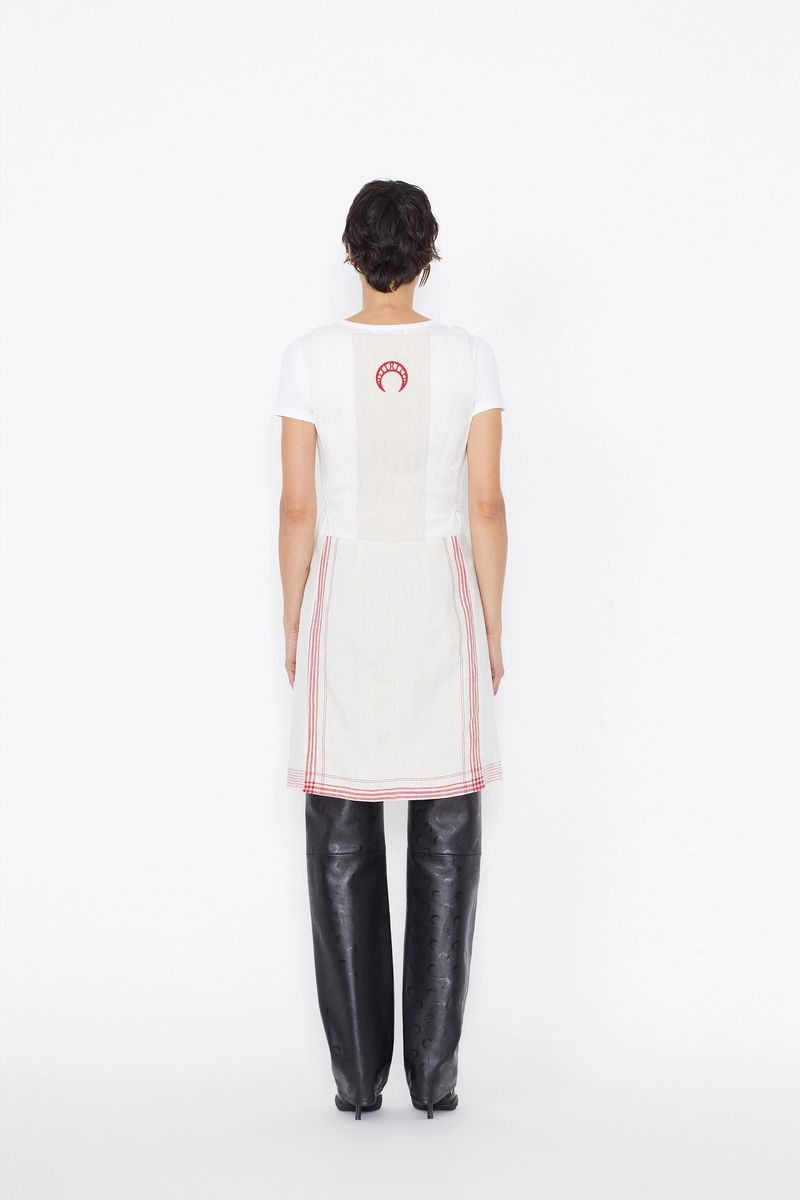 Tea Towels Panelled Belted Dress