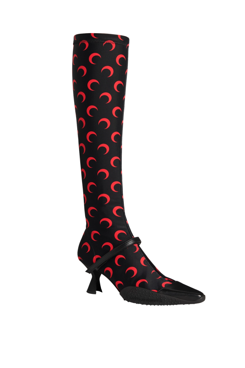 Rubber-Outsole Second Skin Moon Boots