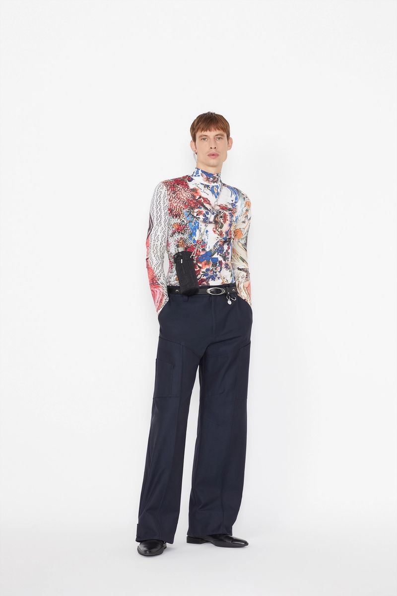 Second Skin Turtleneck Moon Top