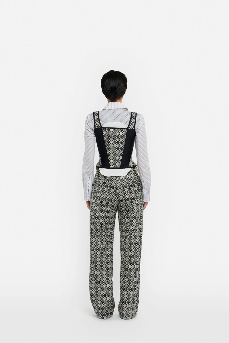 Moon Diamant Zipped Corset