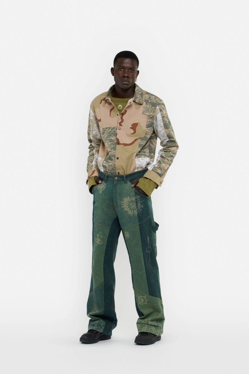 Petrichor Baggy Denim Trousers