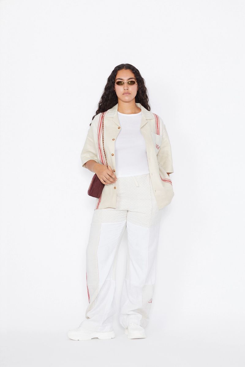 Unisex Tea Towels Bowling Shirt