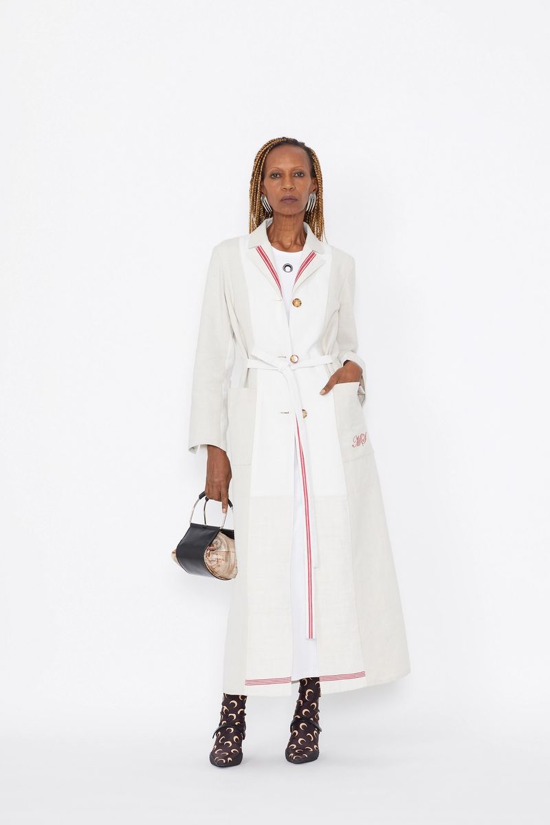Tea Towels Belted Lab Coat