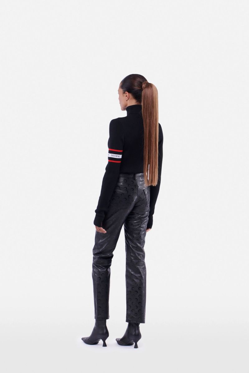 Ribbed Turtleneck Sweater