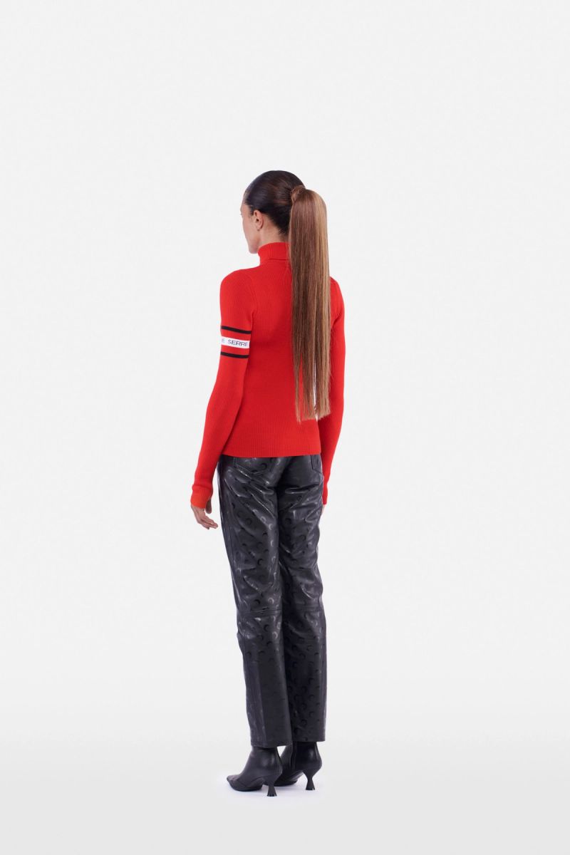Open-Back Ribbed Sweater