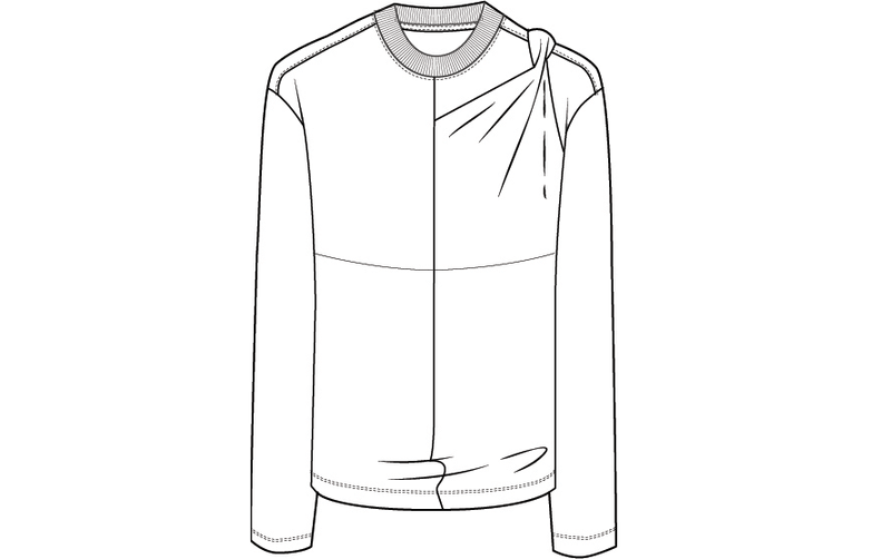 Regenerated Graphic T-Shirt Long Sleeve - Schema