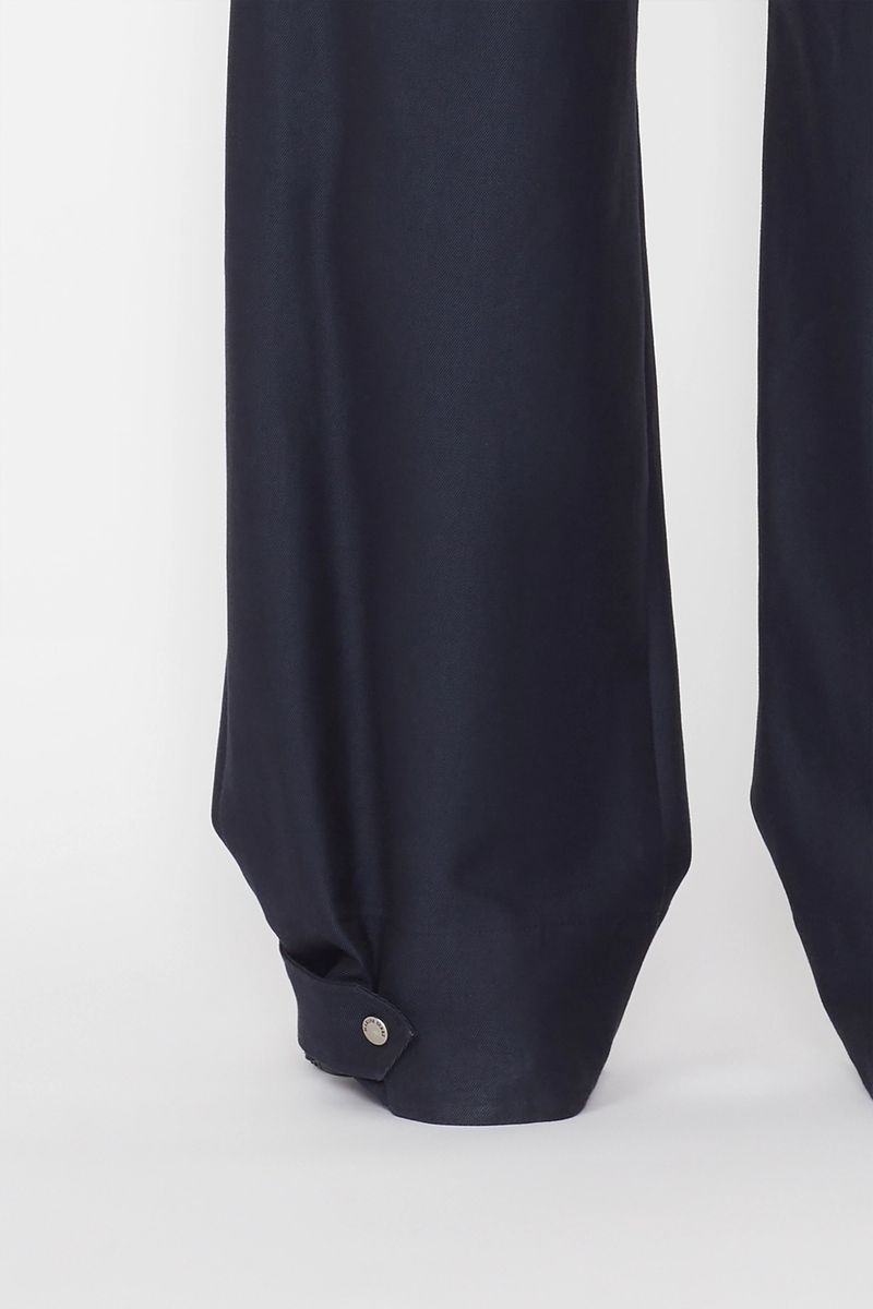 Survival Wide-Leg Tailored Trousers