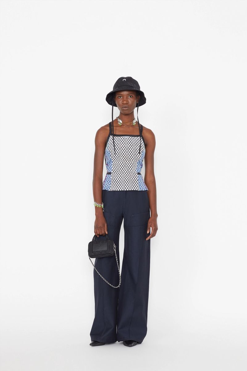 Wide-Leg Survival Tailored Trousers