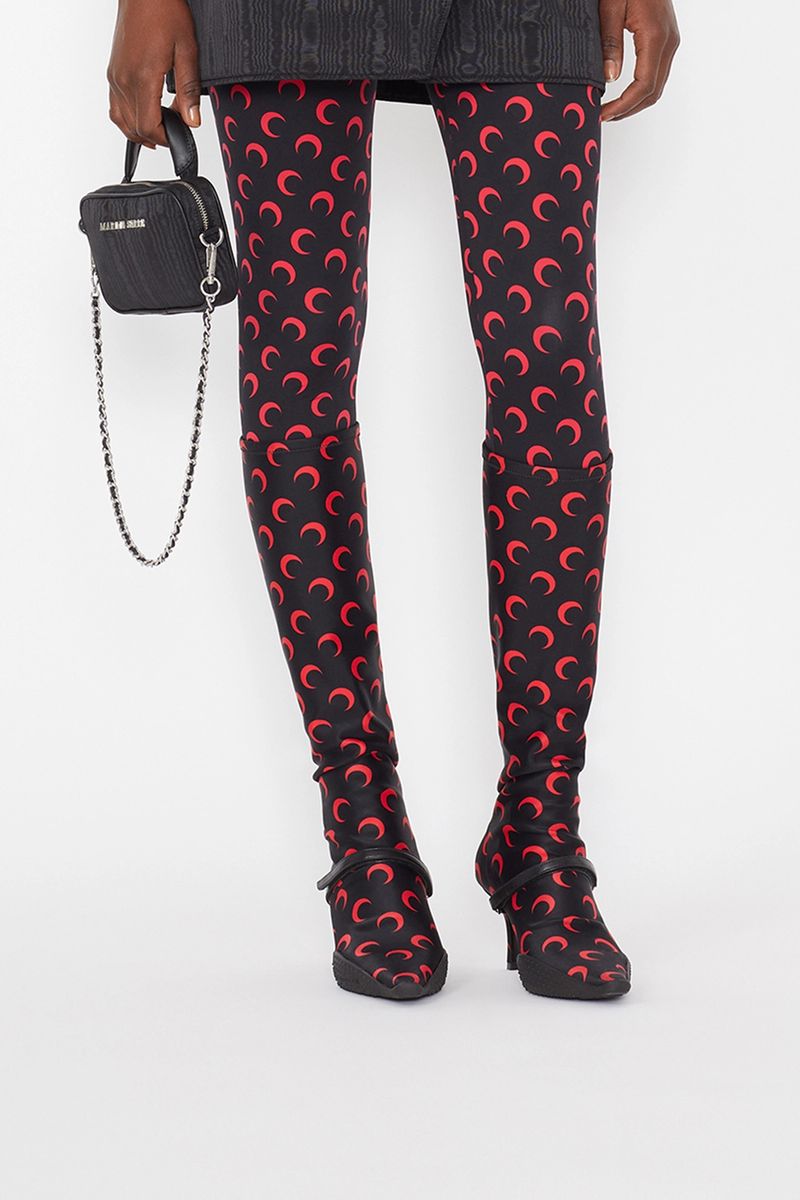 Rubber-Outsole Second Skin Boots