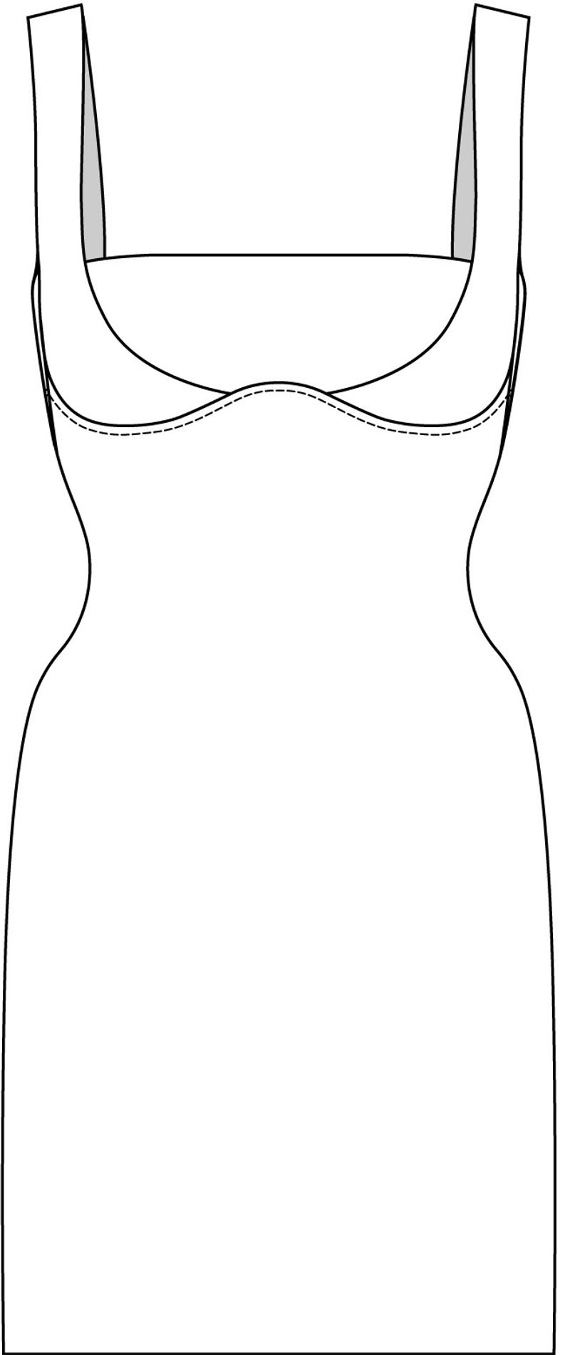 Double Crepe Tailored Dress - Schema