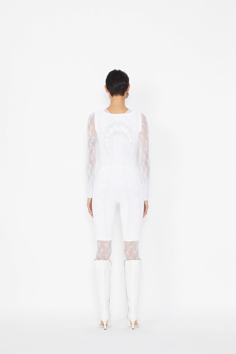 Moon Fishnet Tights