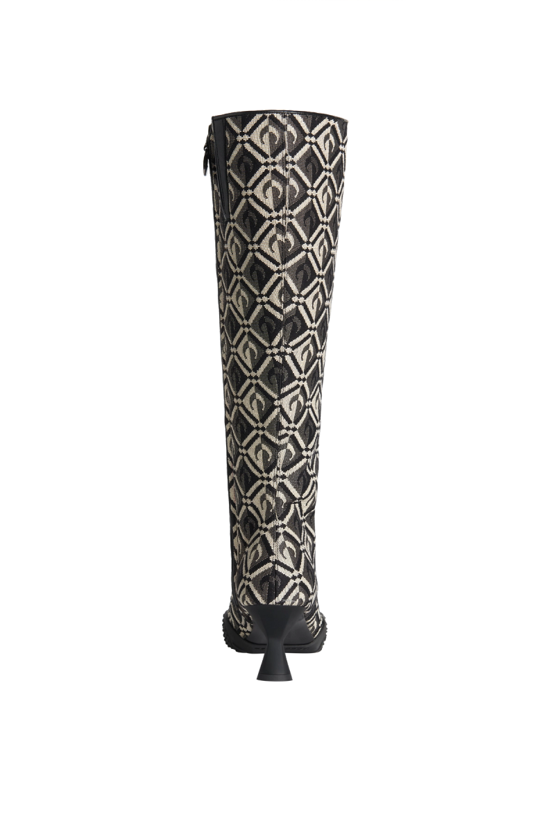 Rubber-Outsole Moon Diamant Boots