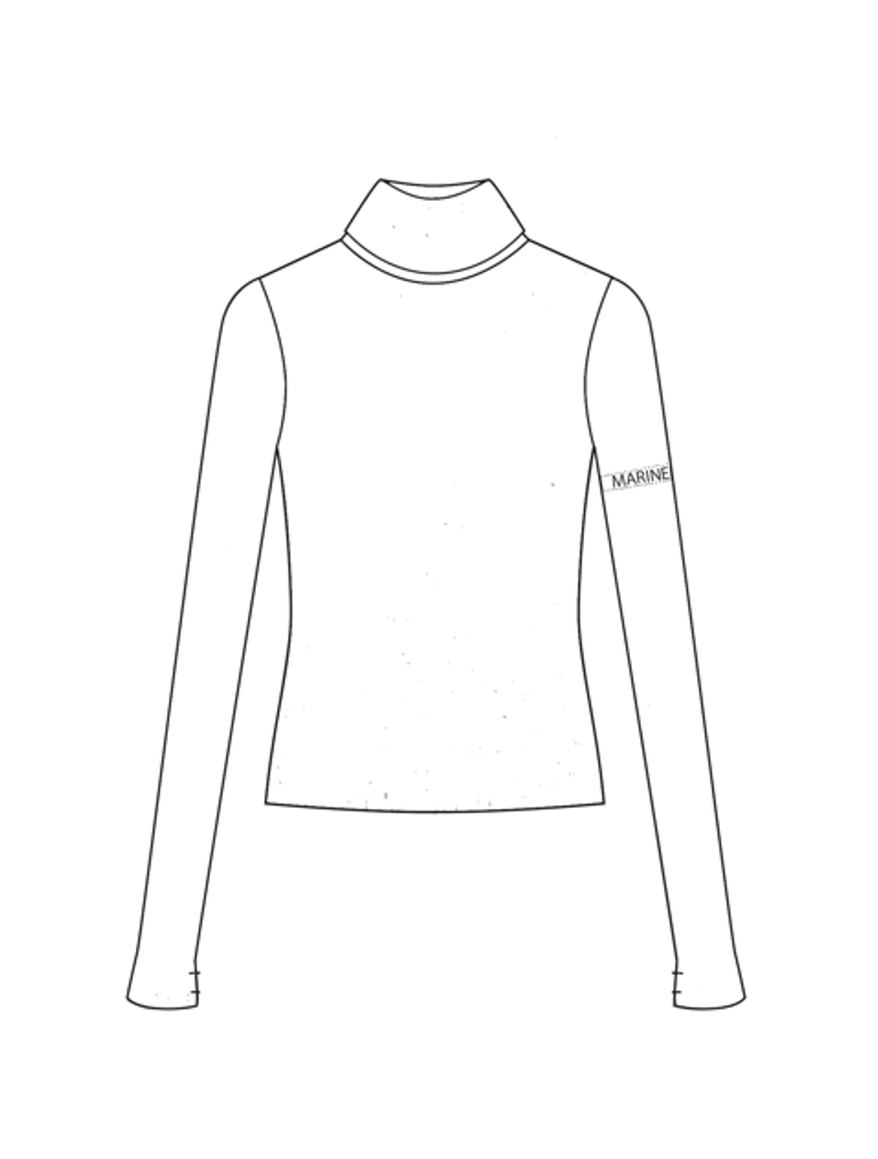 Ribbed Turtleneck Sweater - Schema