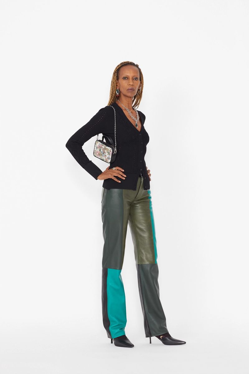 Lunar-Pointelle Knit Fitted Cardigan