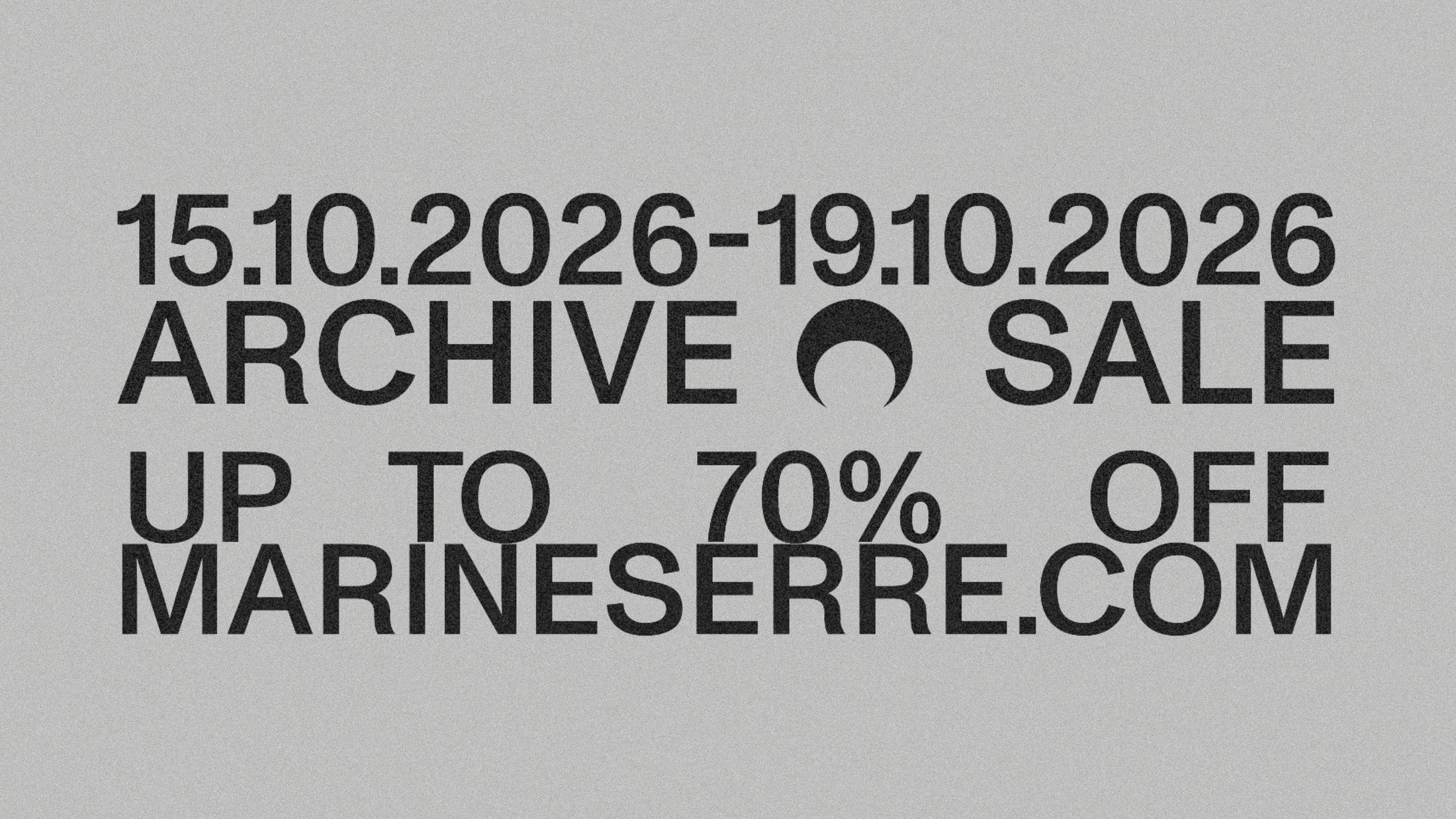 ARCHIVE SALE