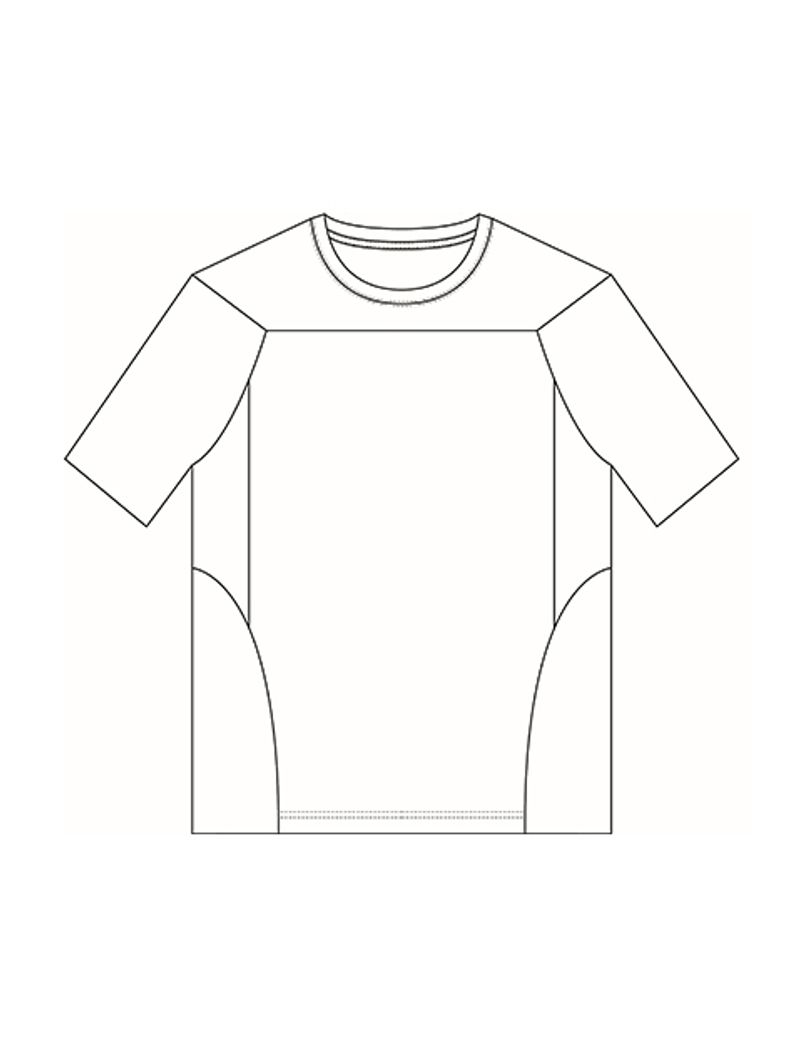 Unisex Moon-Panel Graphic T-Shirt - Schema