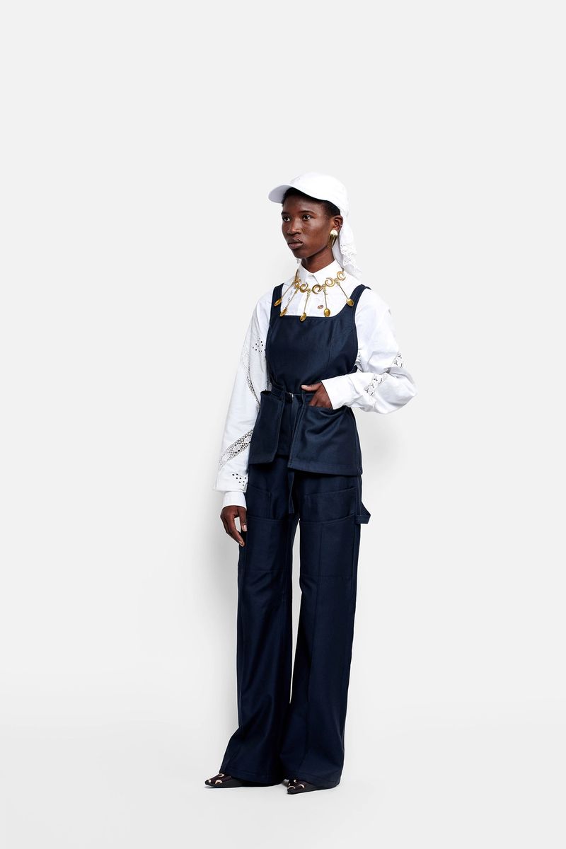 Household Linens Hybrid Scarf-Cap
