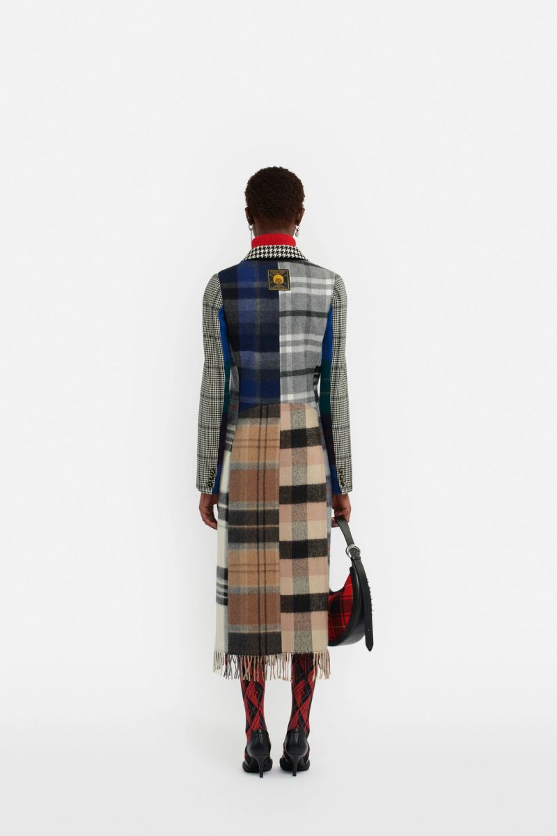 Tartan Clash Tailored Coat