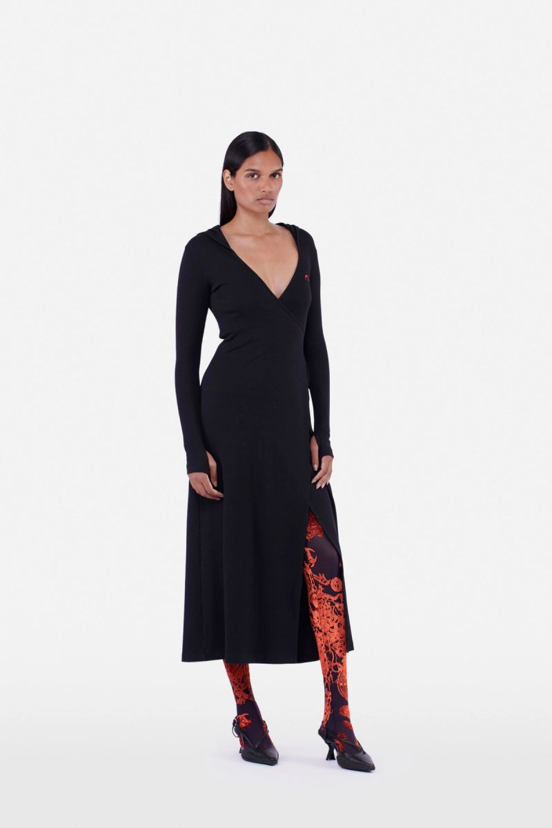 Cache-Cœur Hoodie Dress