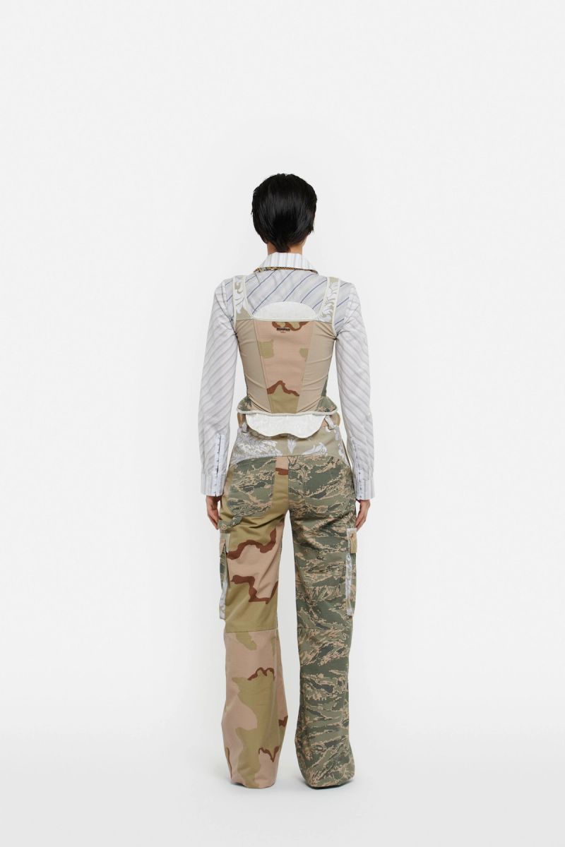 Desert Damask Mini Corset