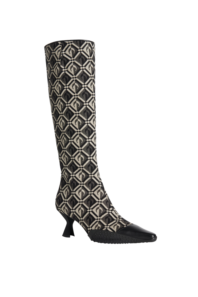 Rubber-Outsole Moon Diamant Boots