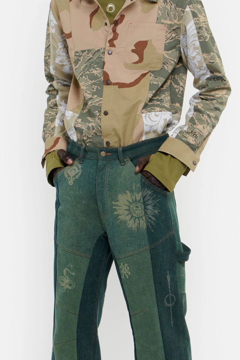 Petrichor Baggy Denim Trousers