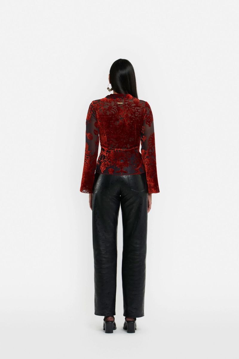 Geotic Devore Blouse