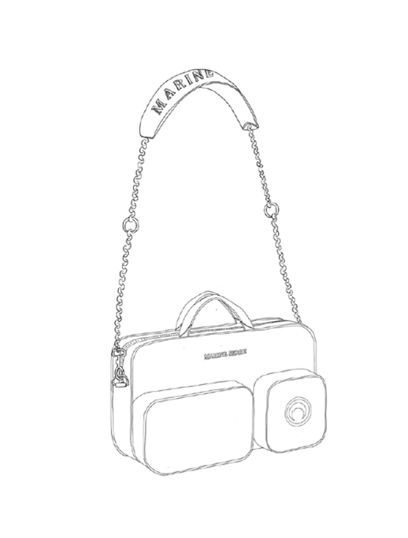 Three-Pocket Shoulder Bag - Schema