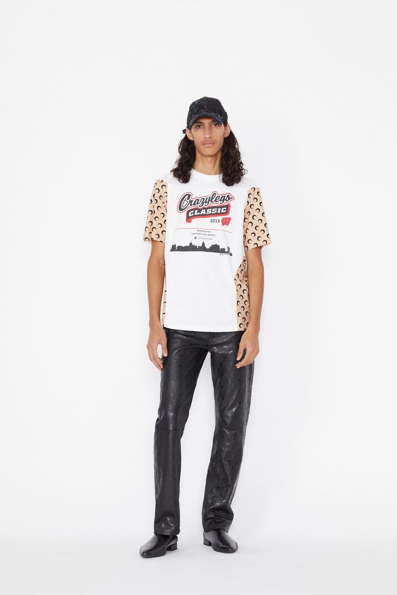 Unisex Moon-Panel Graphic T-Shirt