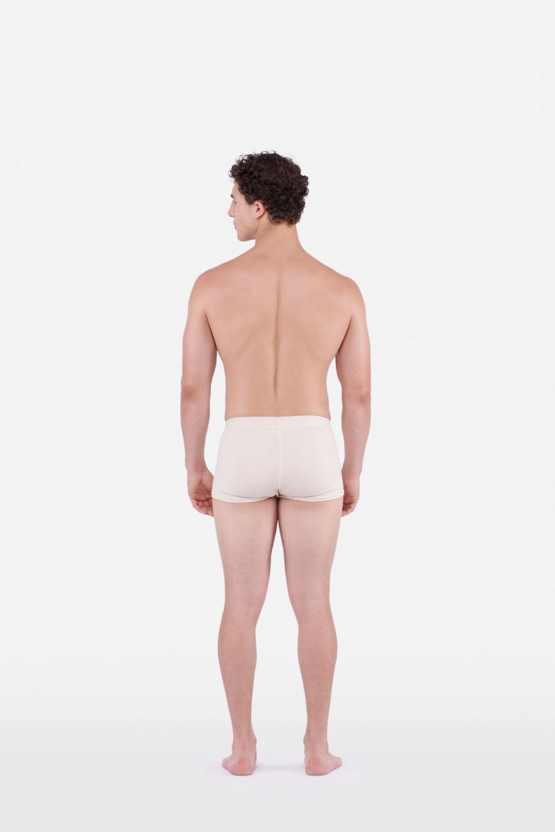 Organic-Cotton Ribbed Boxers