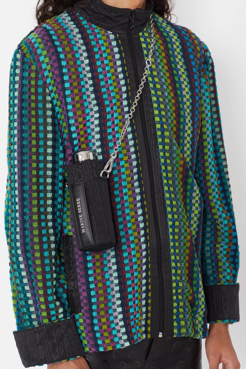 Metal-Chain Multiposition Bottle Bag