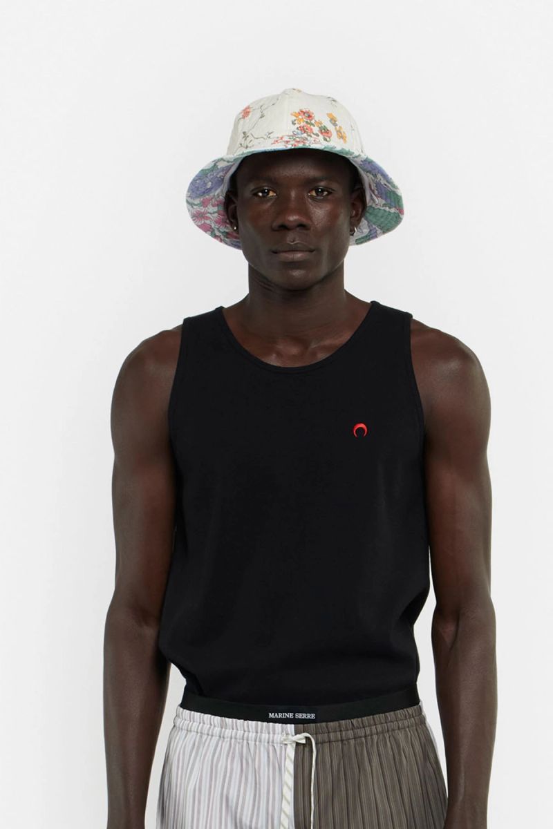 Organic-Cotton Ribbed Tank Top