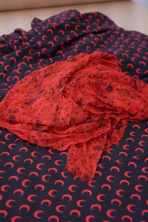 Red Silk Scarves