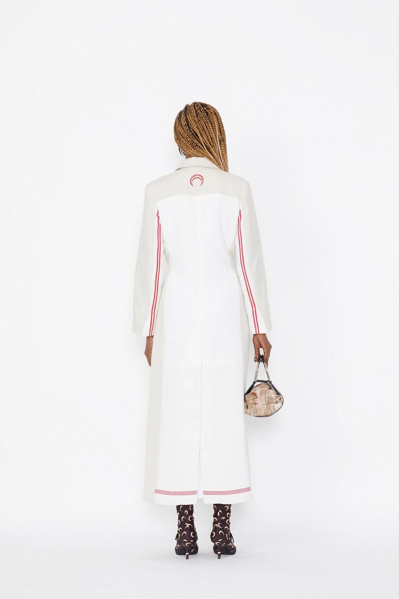 Tea Towels Belted Lab Coat