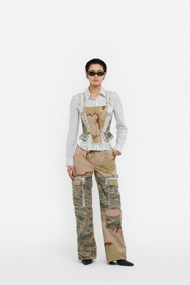 Desert Damask Mini Corset