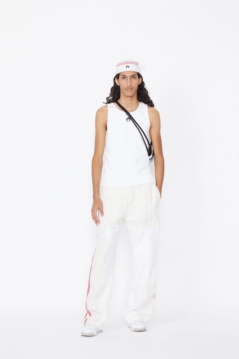 Organic-Cotton Ribbed Tank Top