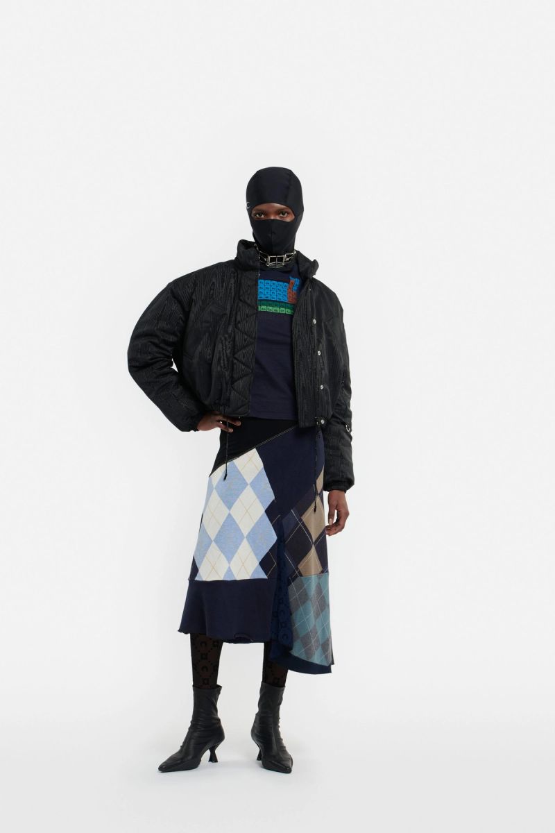 Reflective-Print Balaclava