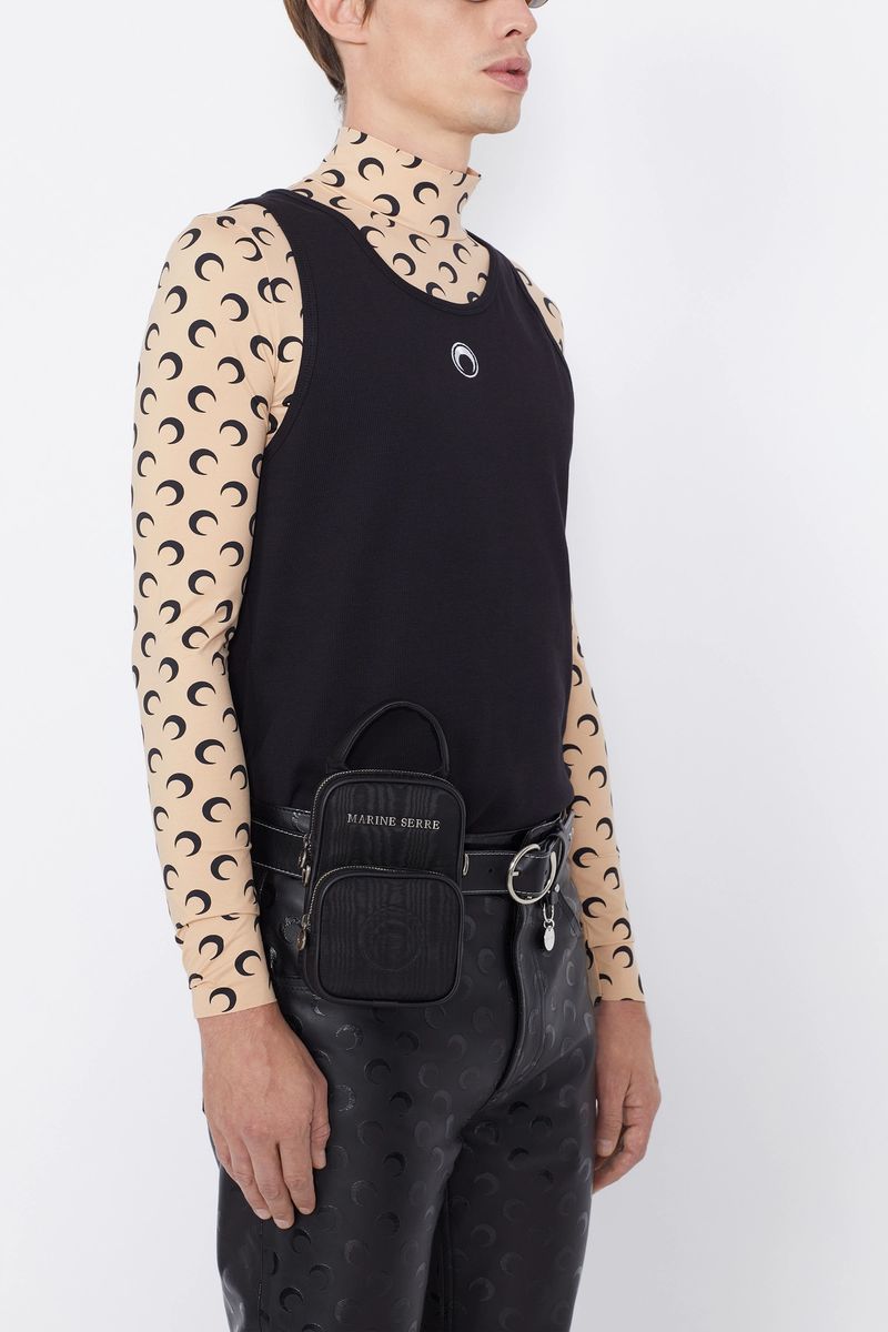 Second Skin Turtleneck Moon Top